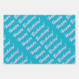 Happy Birthday Wrapping Paper