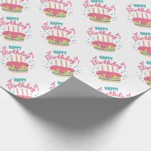 Happy Birthday Wrapping Paper