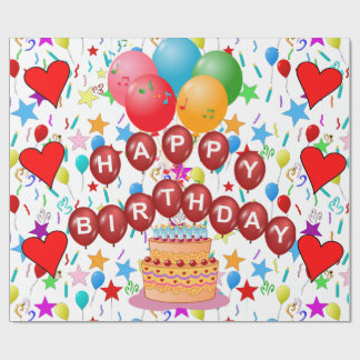 Happy Birthday! Wrapping Paper