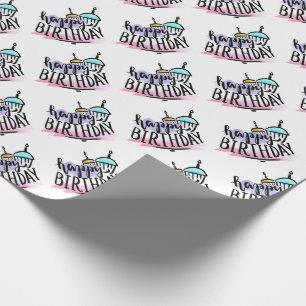 Happy Birthday Wrapping Paper
