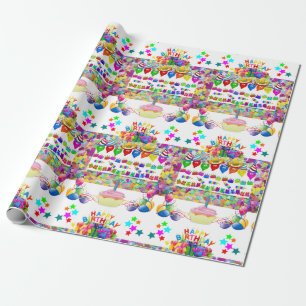 Happy Birthday Wrapping Paper
