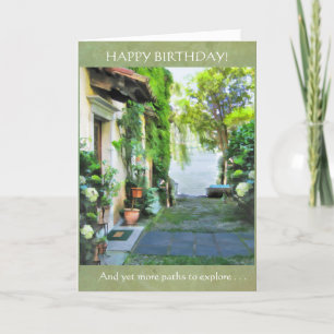 Happy Birthday -- yet more paths to explore Card