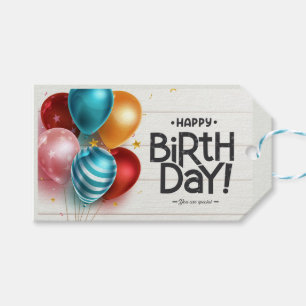 Happy Birthday!   You are special! Gift Tags