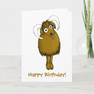Happy Birthday, you old goat! Card