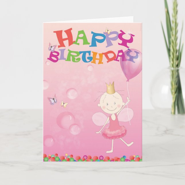 Happy birthdaycard Prisma Card (Front)