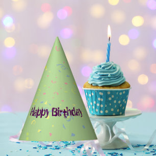 Happy Birthday's Confetti Party Hat
