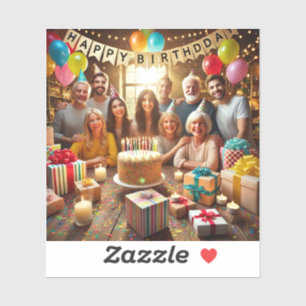 Happy birthdays stickers2024/2025