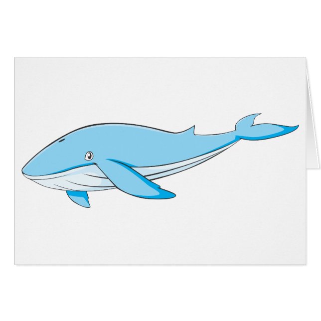 Happy Blue Whale (Front Horizontal)