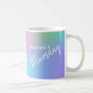Happy Blursday Funny Two-Sided Mug
