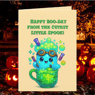 Happy Boo Day Cute Ghost photo Halloween cards