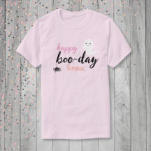 Happy Boo-Day Halloween Birthday