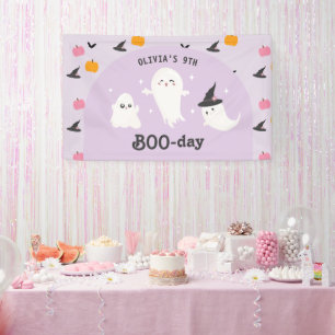 Happy Boo Day Spooky BOO Day Celebration Banner