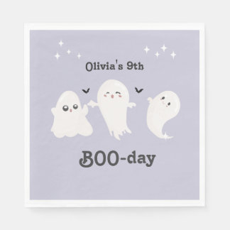 Happy Boo Day | Spooky BOO Day Celebration Napkin