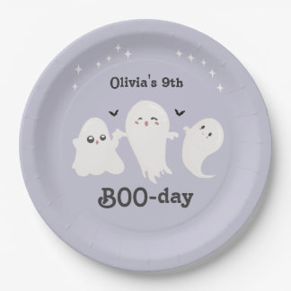 Happy Boo Day | Spooky BOO Day Celebration Paper Plate