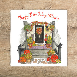 Happy Boo-thday Party Napkin