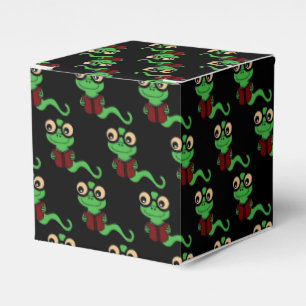Happy Bookworm Black Favour Box