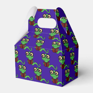 Happy Bookworm Purple Favour Box