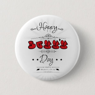 Happy Boss's Day 6 Cm Round Badge