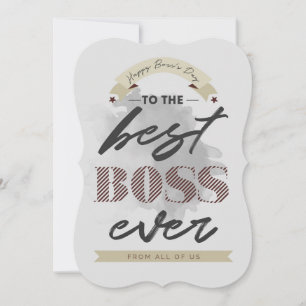 Happy Boss's Day Card