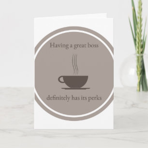 Happy Boss's Day Card