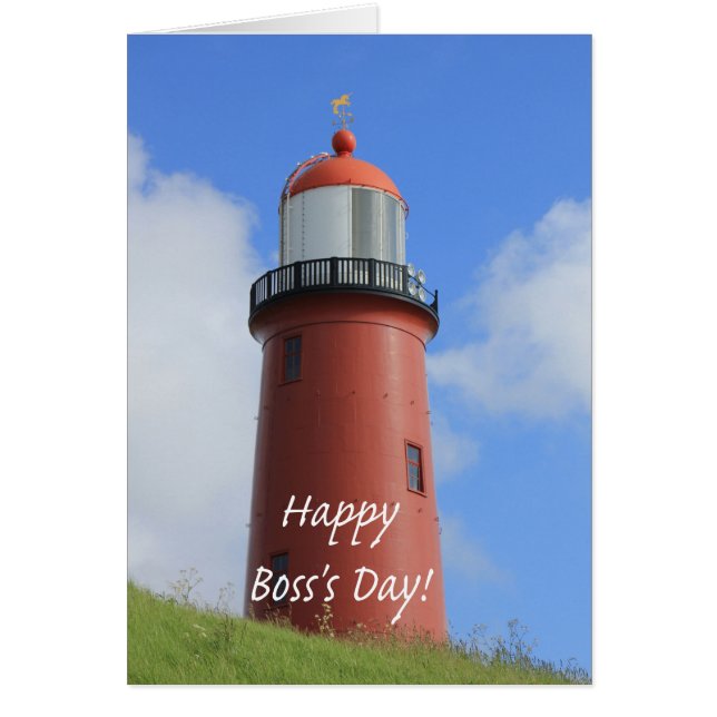 Happy Boss's Day Lighthouse (Front)
