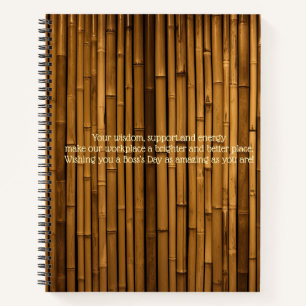 "Happy Boss's Day Message" Journal