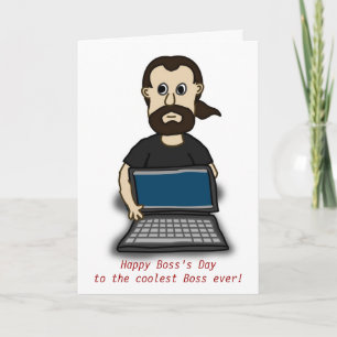 Happy Boss's Day to the coolest boss ever Card