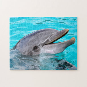 Happy Bottlenose Dolphin, Jigsaw Puzzle