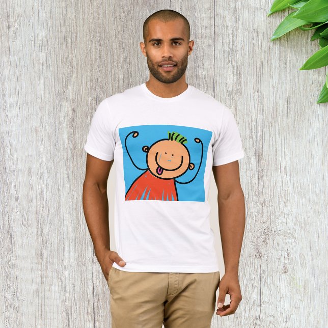 Happy Boy Mens T-Shirt (Creator Uploaded)