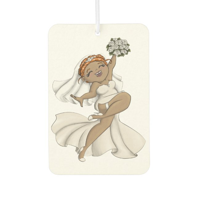 Happy Bride 03 Car Air Freshener (Front)