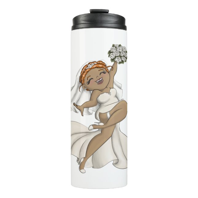 Happy Bride 03 Thermal Tumbler (Front)