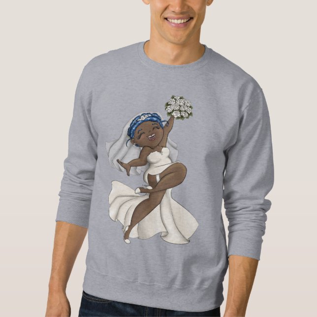 Happy Bride 07 Sweatshirt (Front)