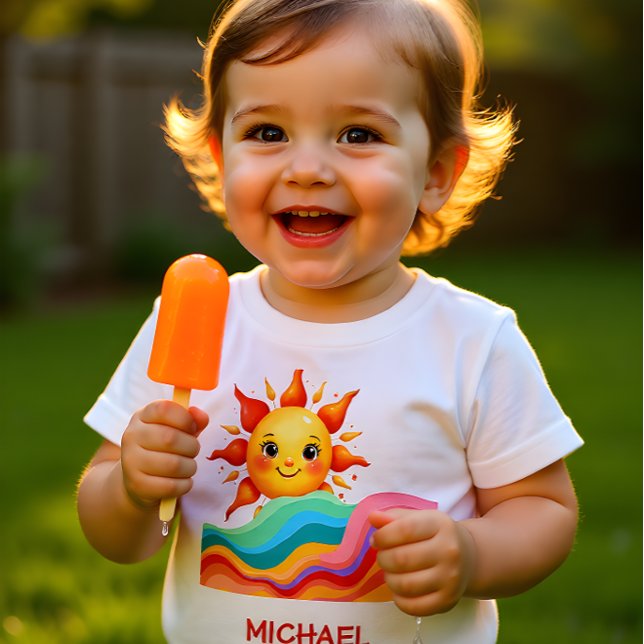 Happy Bright Sunshine Summer Baby T-Shirt (Creator Uploaded)