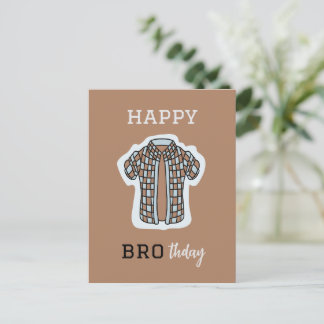Happy BROthday Birthday Card 
