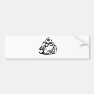 Happy Buddha Bumper Sticker