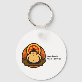 Happy Buddha Key Ring