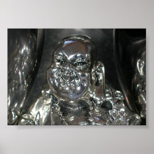 Happy Buddha Poster