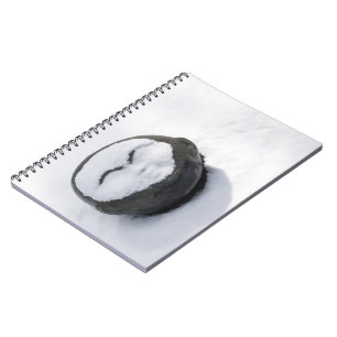Happy Buddha With Snow Facial Notebook