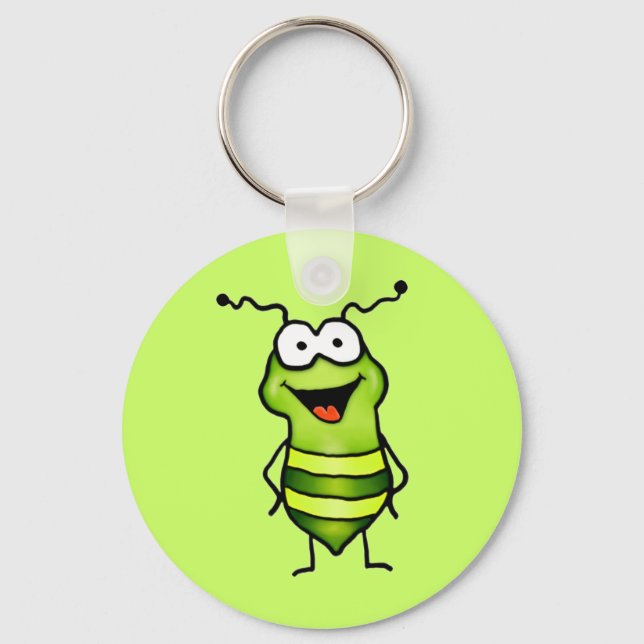 Happy Bug Key Ring (Front)