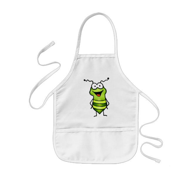 Happy Bug Kids Apron (Front)