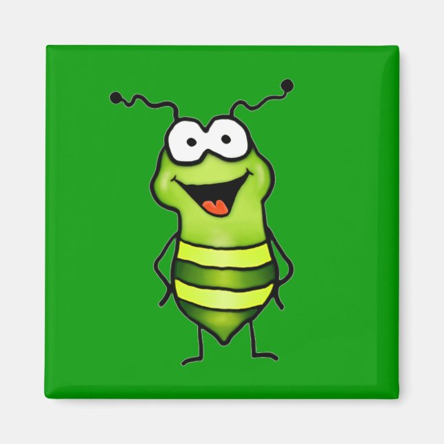 Happy Bug Magnet (Front)