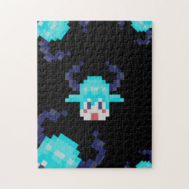 Happy bull jigsaw puzzle (Vertical)