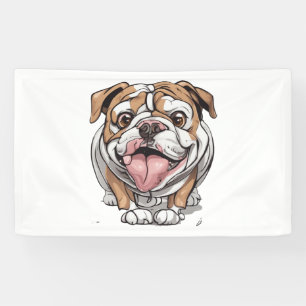 Happy Bulldog Banner