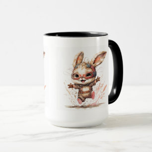 Happy Bunny Combo Mug, 15 oz  Mug