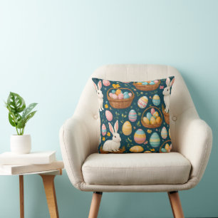 Happy Bunny Easter Modern Collection Cushion