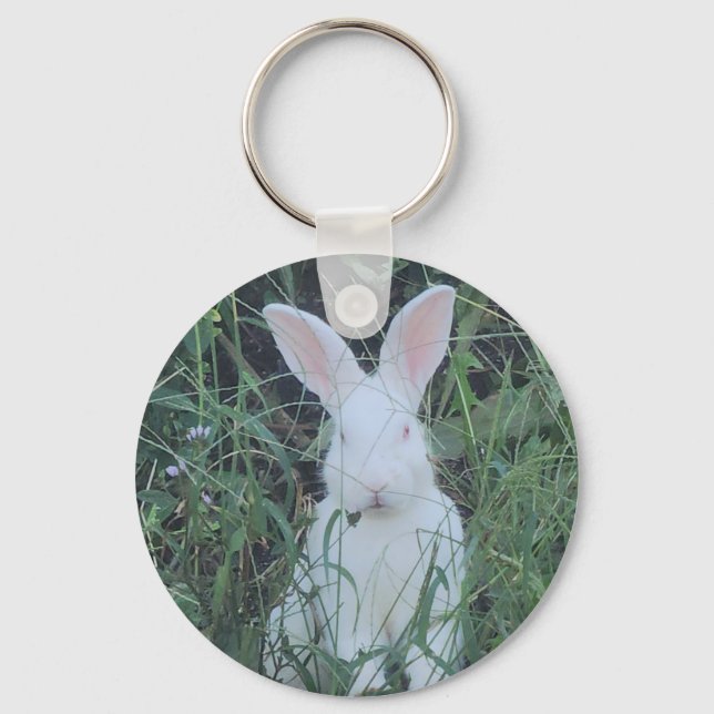 Happy Bunny Key Ring (Front)