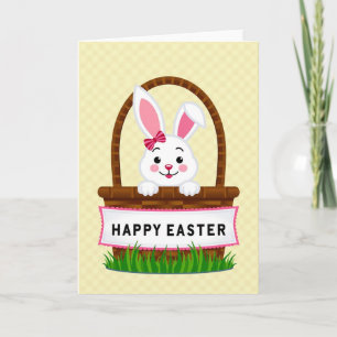 Happy Bunny Spring Card