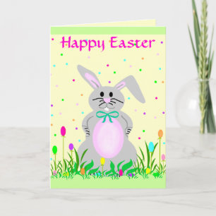 Happy Bunny template card