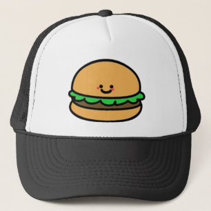 Happy Burger Trucker Hat