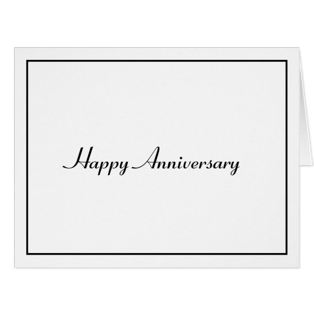 Happy Business Anniversary (Front Horizontal)